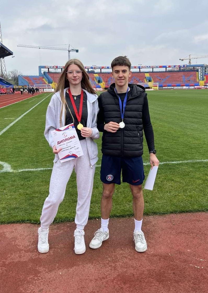 Uspjeh naših učenika na općinskom takmičenju u atletici
